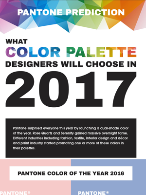 Pantone Prediction: What Color Palettes Designers Will Choose In 2017