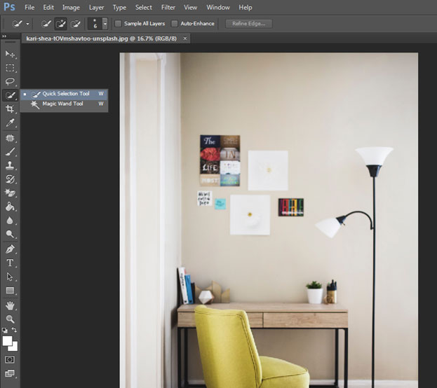 Quick Selection Tool Quick Selection Tool