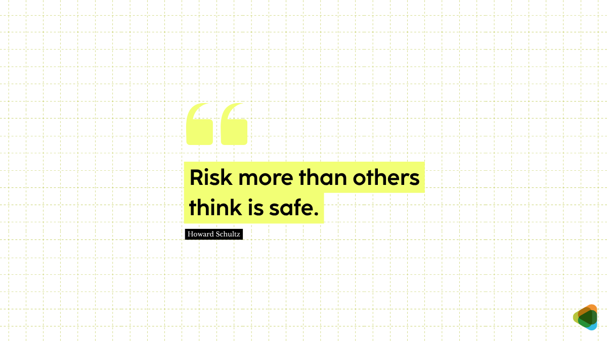 Quote on taking risks