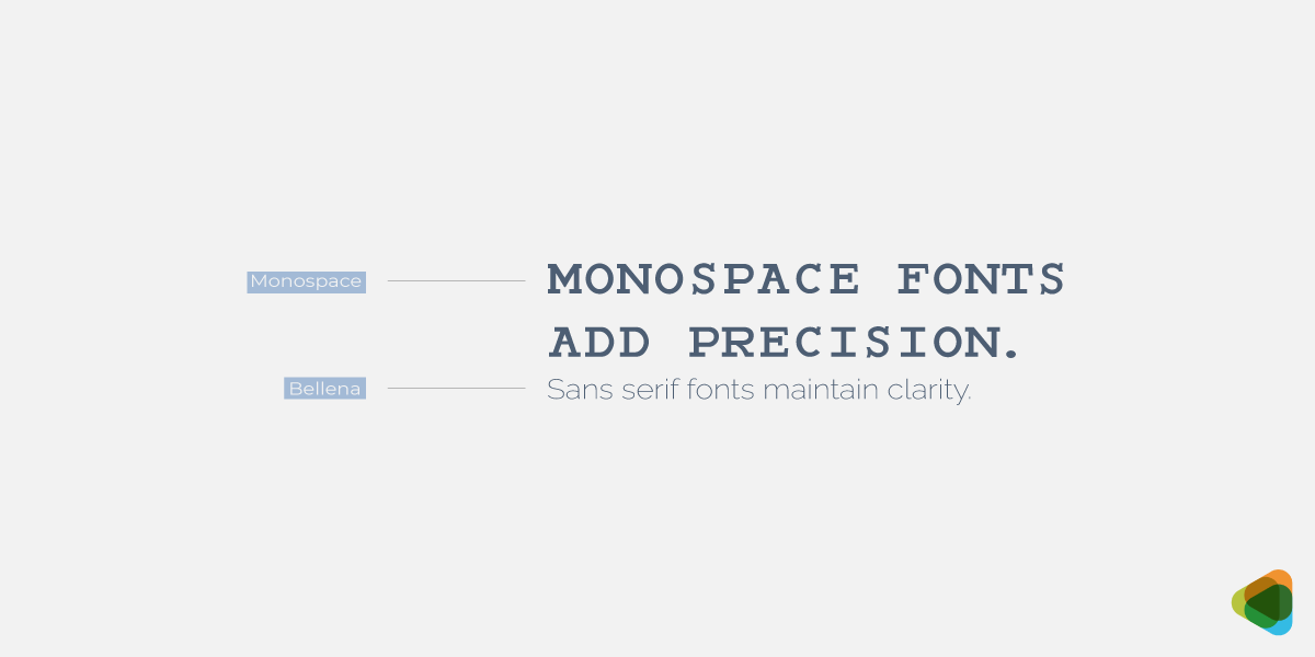 Sans Serif + Monospace