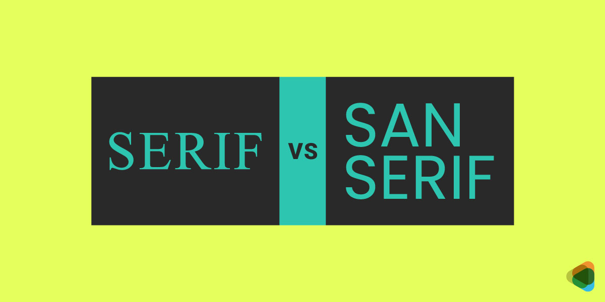 Serif vs. Sans Serif Serif vs. Sans Serif