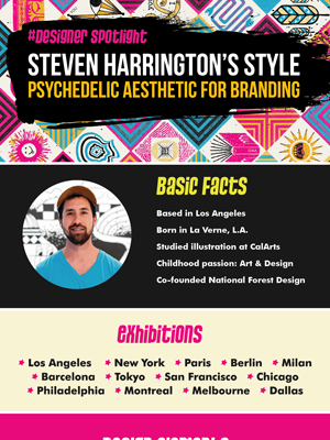 #DesignerSpotlight: Steven Harrington Addresses Social Ties with Playful Visuals in Branding