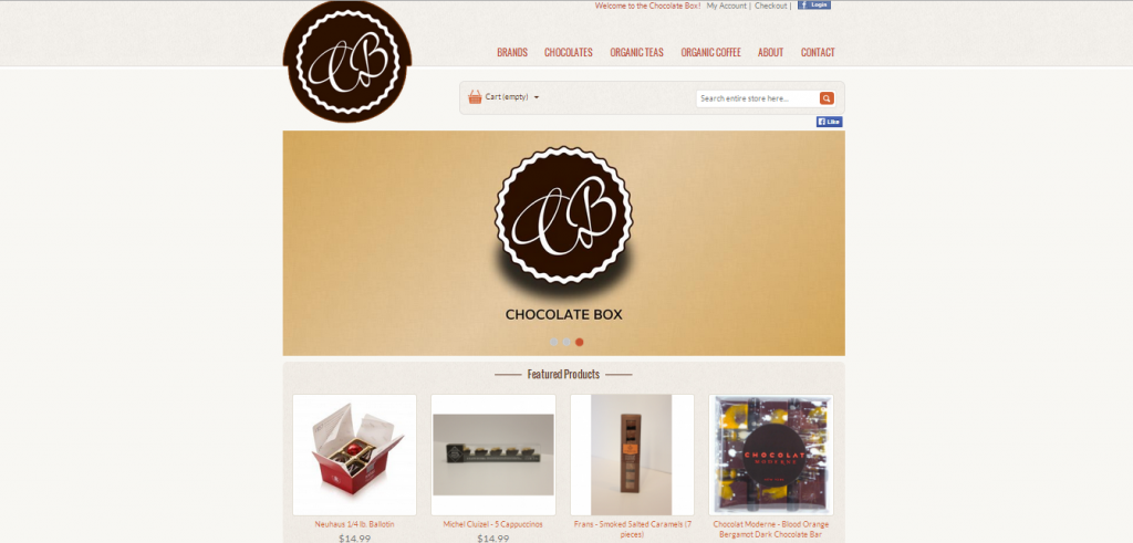 The Chocolate Box Website