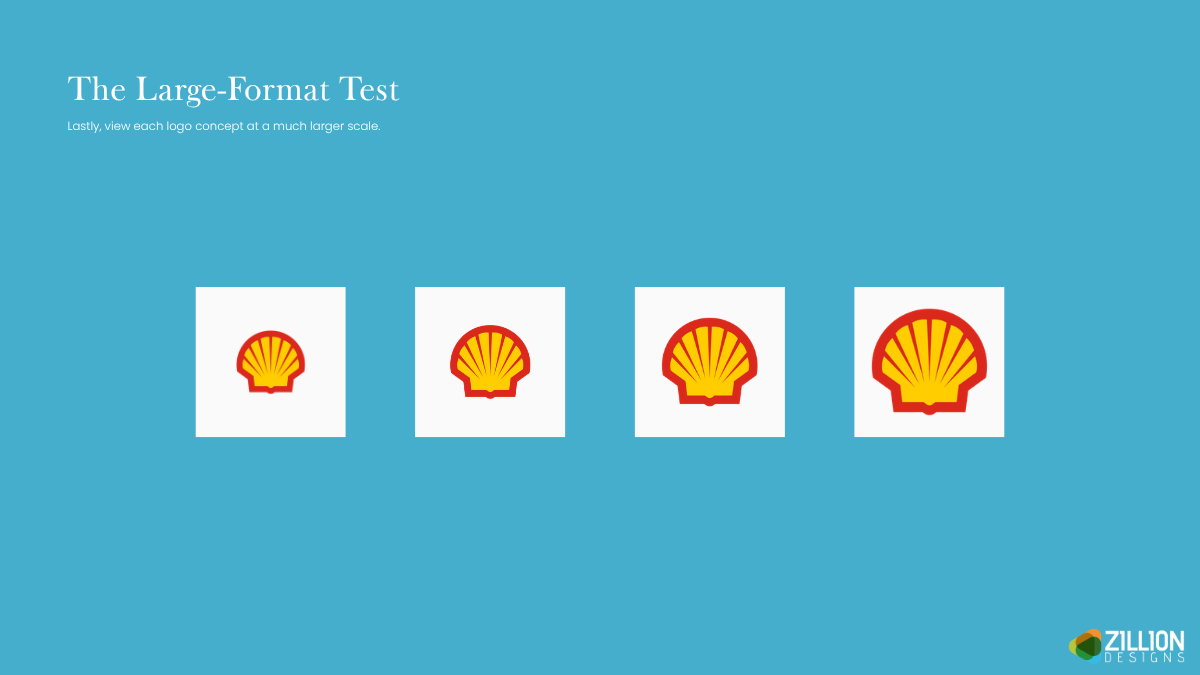 The Large-Format Test