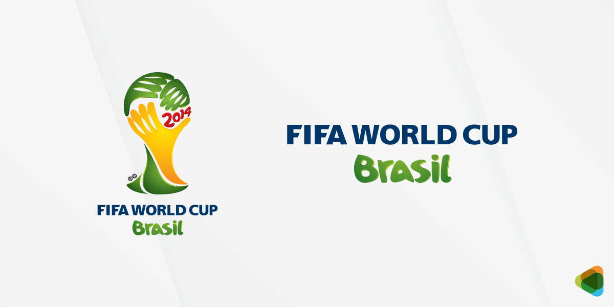 Typography and Lettering Brazil 2014 World Cup logo