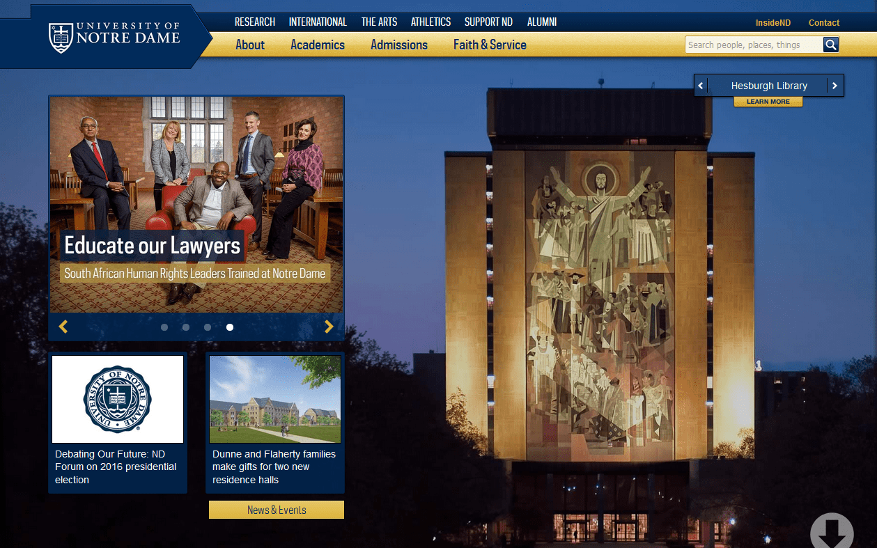 University of Notre Dame-min