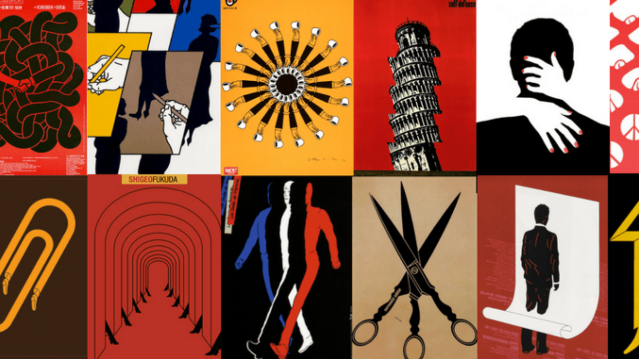 Designerspotlight Shigeo Fukuda Poster Design Recipe