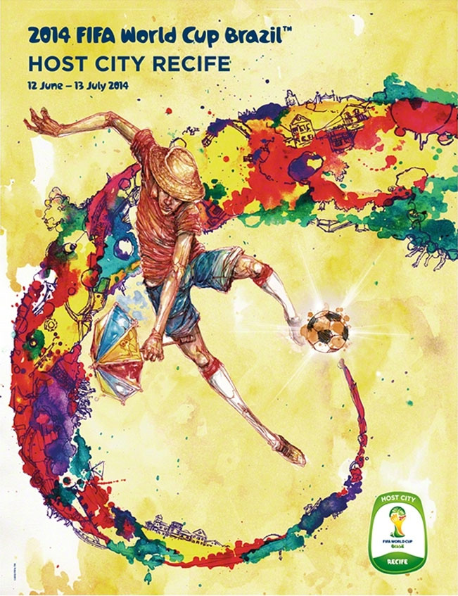 Venue Poster Fifa world cup 2014