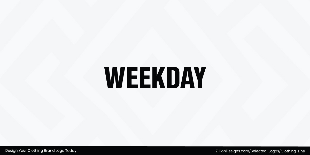 Weekday Logo Weekday Logo