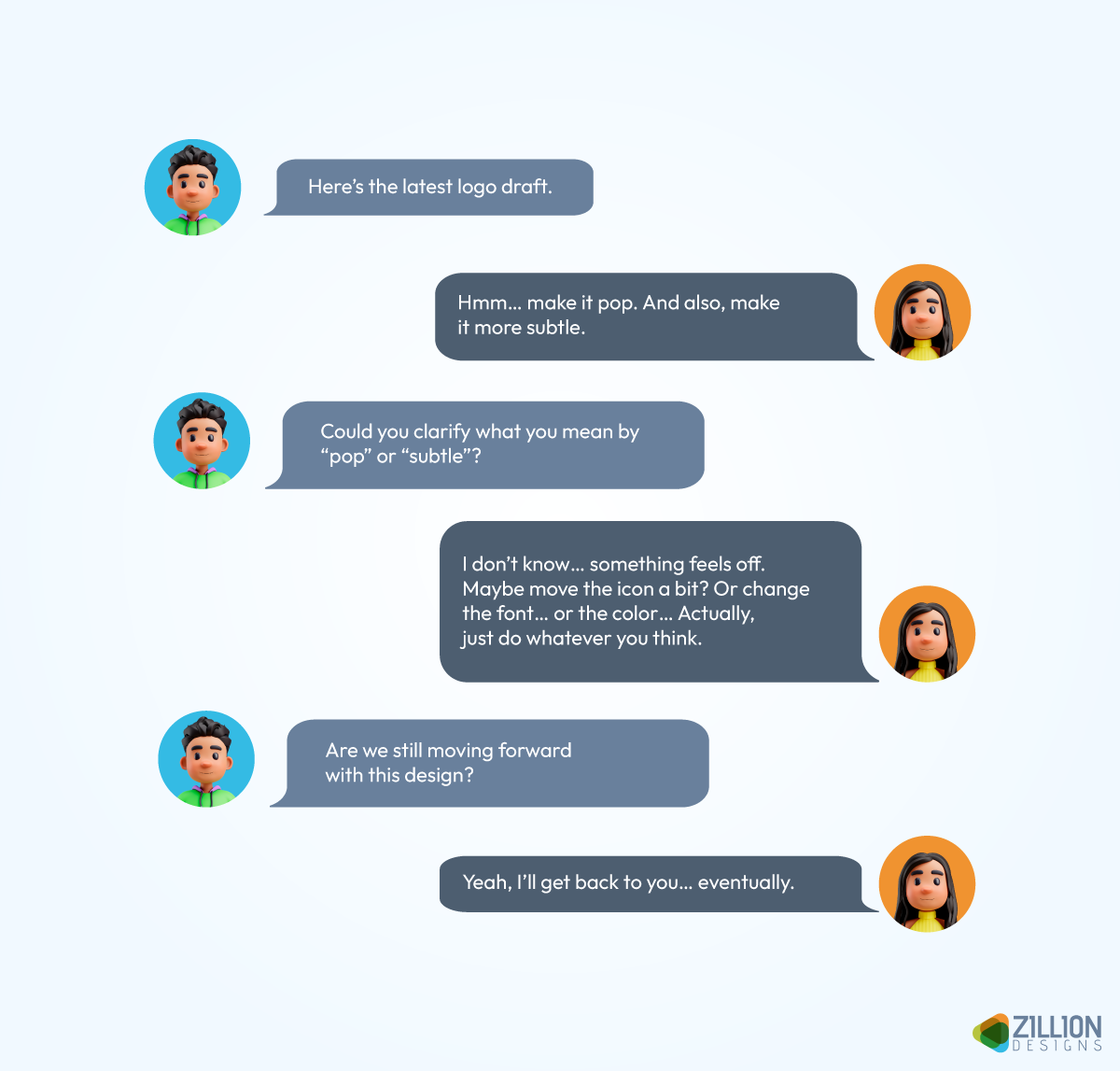 What to Avoid When Giving Design Feedback
