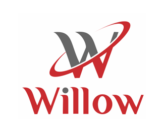 Willow Logo red custom logo
