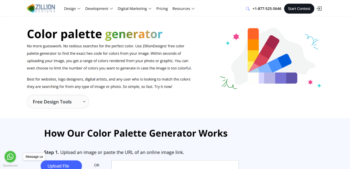 ZillionDesigns Color Palette Tool ZillionDesigns Color Palette Tool