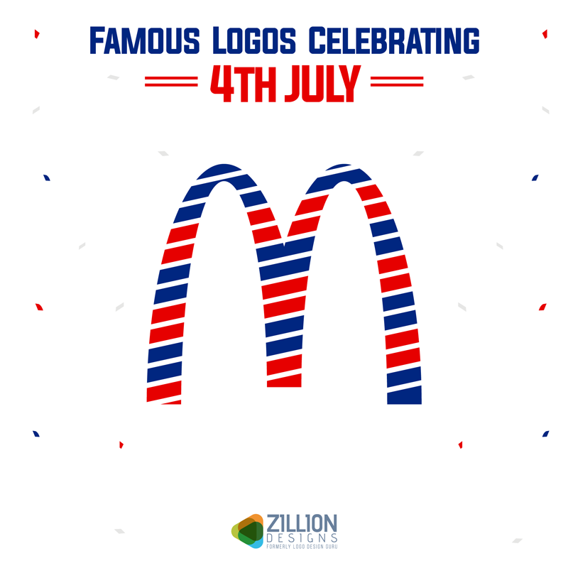 brand logos are celebrating 4 July