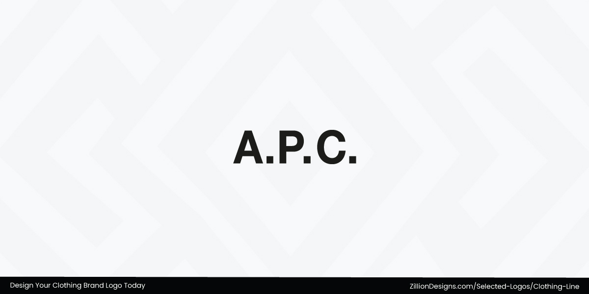 A.P.C. Logo A.P.C. Logo