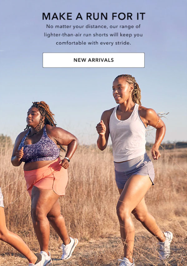 Athleta Commits To Inclusive Sizing