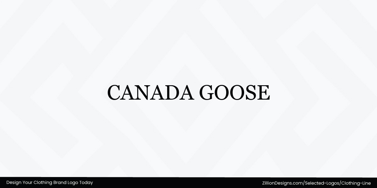 Canada Goose Logo Canada Goose Logo