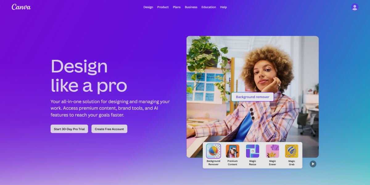 canva pro for ui design