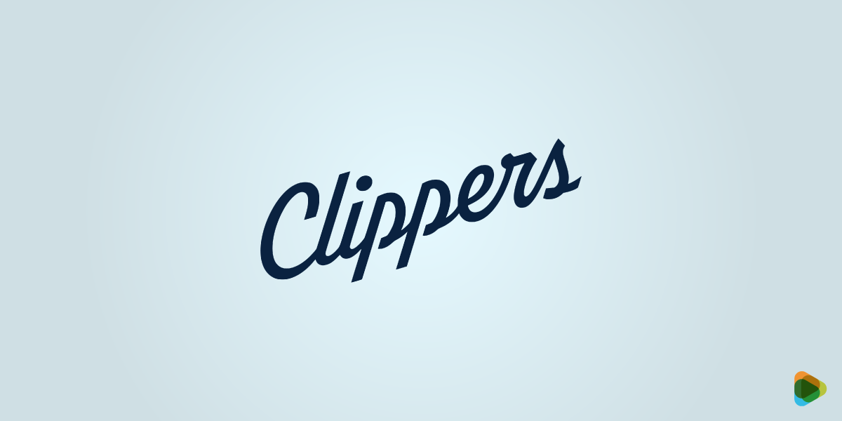Los Angeles Clippers Clippers script wordmark logo Script wordmark logo of the Los Angeles Clippers showing the “Clippers” text.