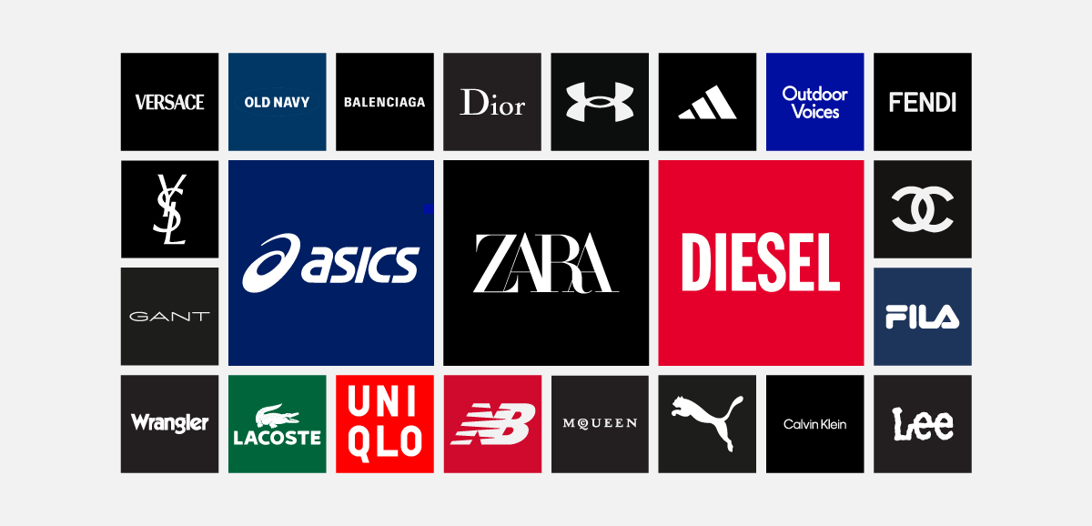 clothing logos