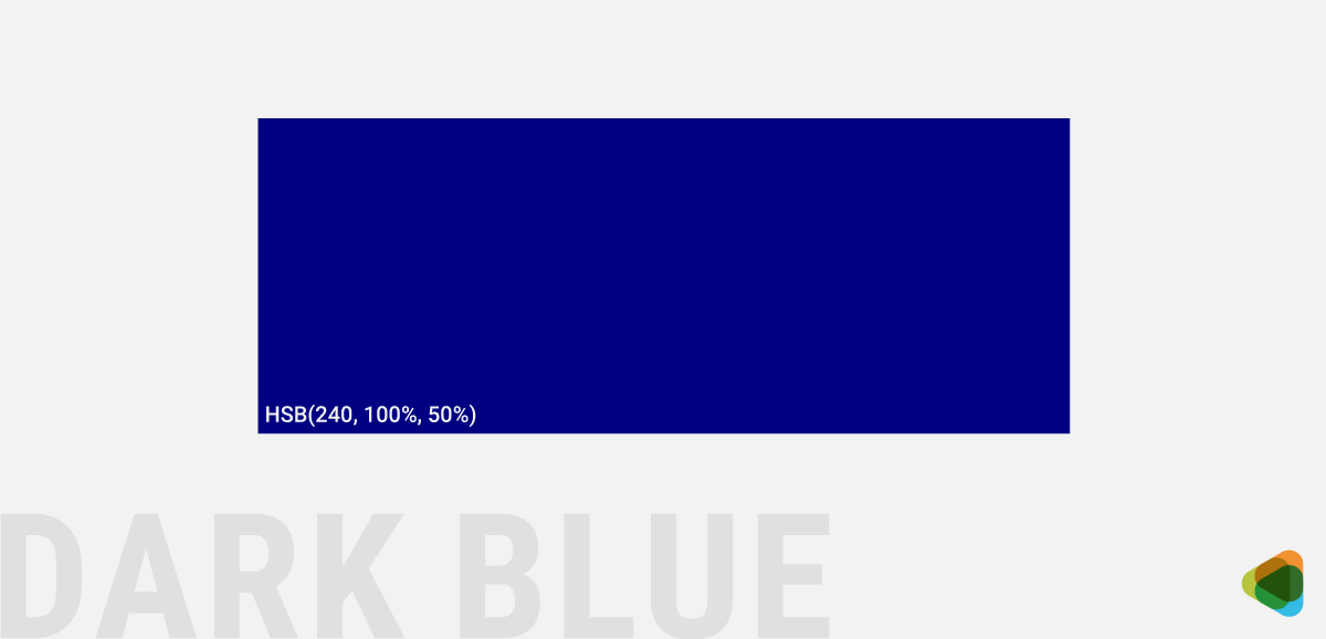 dark blue color dark blue color