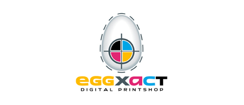 egg logos printing