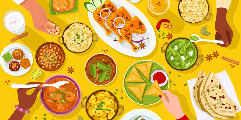 indian restaurant branding