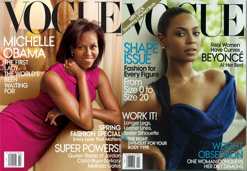 Michelle Obama Beyonce Vogue Covers