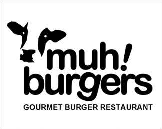 burger restaurant logo design
