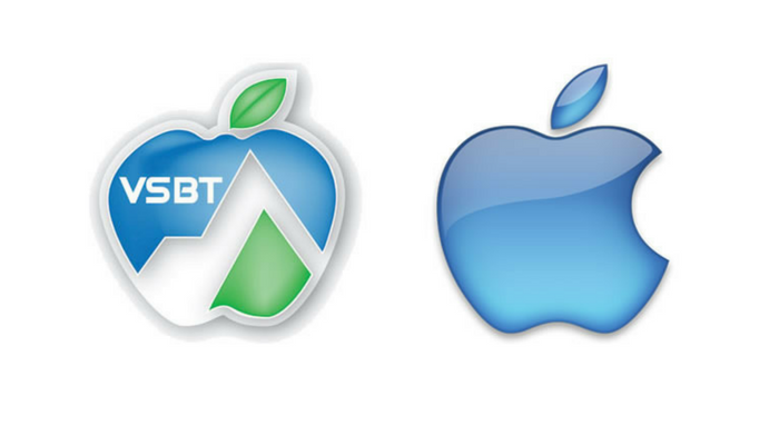 Rip off logos: VSBT and Apple