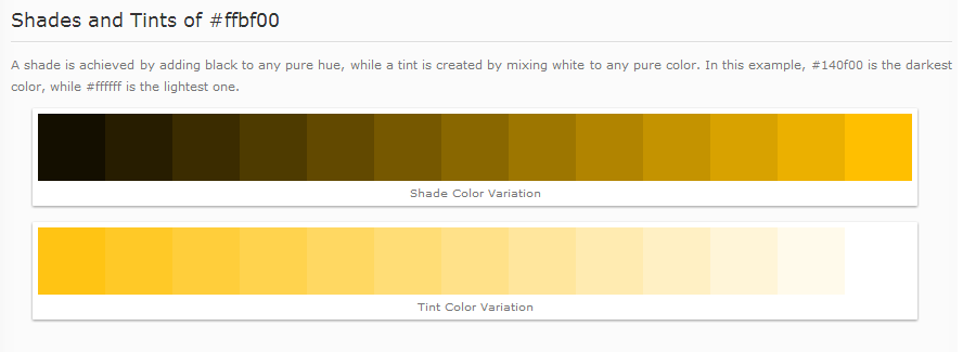 “What hue of orange?”