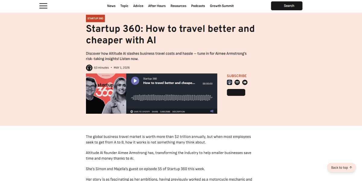 Startup Daily