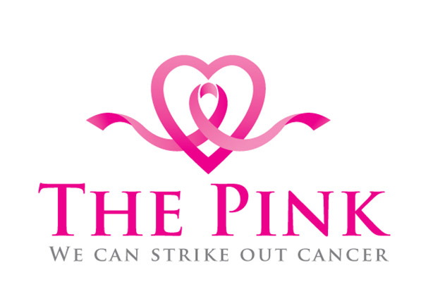 the pink logo