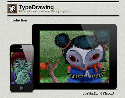 Typedrawing App Typedrawing App