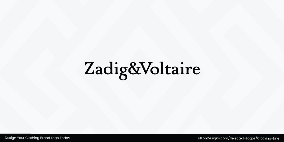 Zadig & Voltaire Logo Zadig & Voltaire Logo