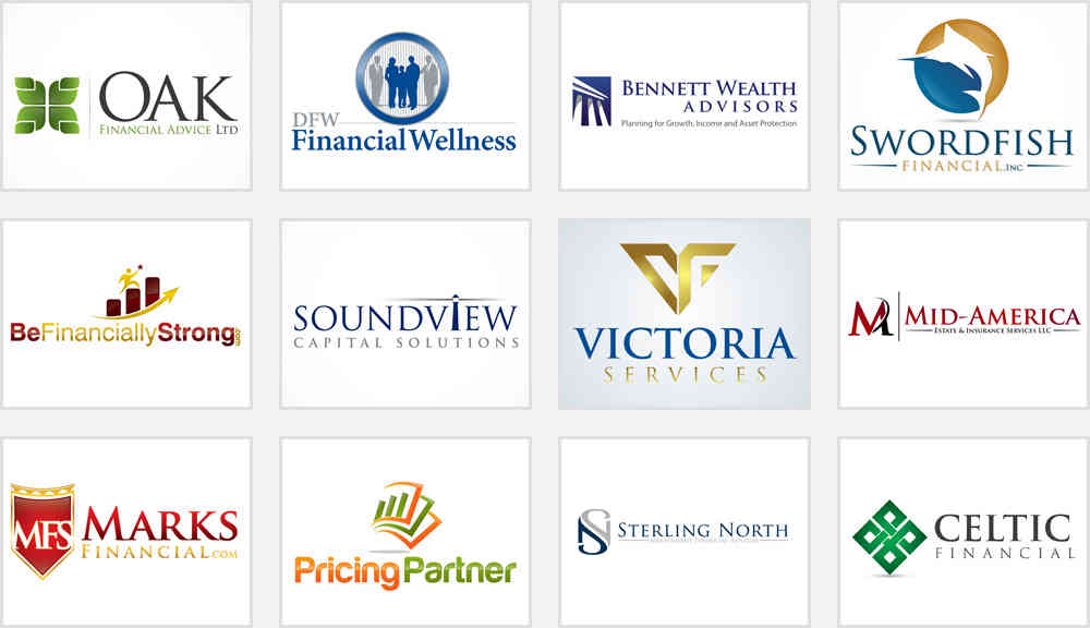 Financial Service Company Brand Logo Strategies Here | Zillion Designs