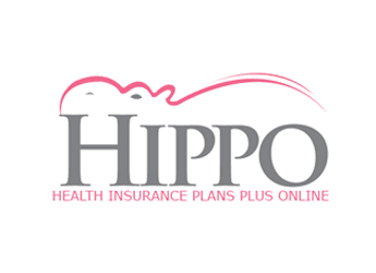 outline of hippo icon for insurance company