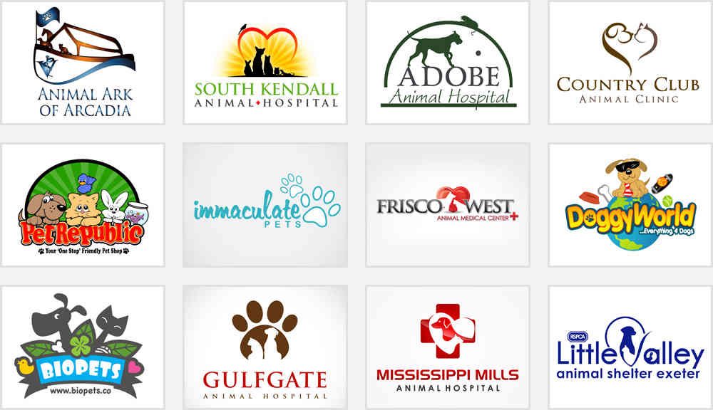 5 Adorable Pet Store And Service Logos Zillion Designs